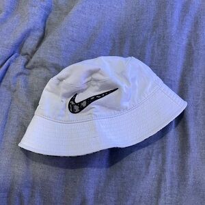 Nike Dior Collab Classic White Bucket Hat